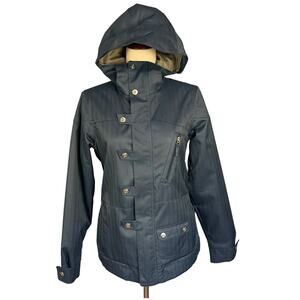 Burton Women's Dry Ride Recruit Snowboarding Ski Jacket Medium Blue